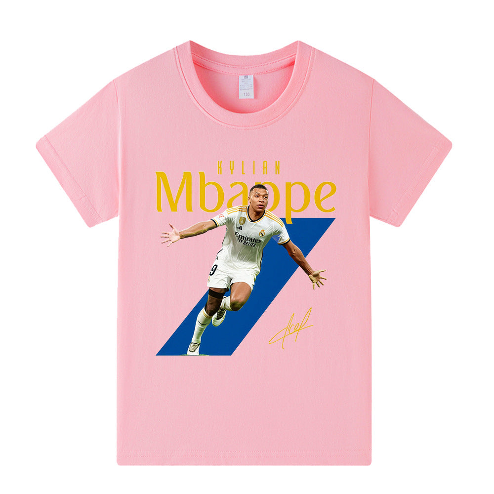 Kylian Mbappé Fotball T-skjorte til Barn