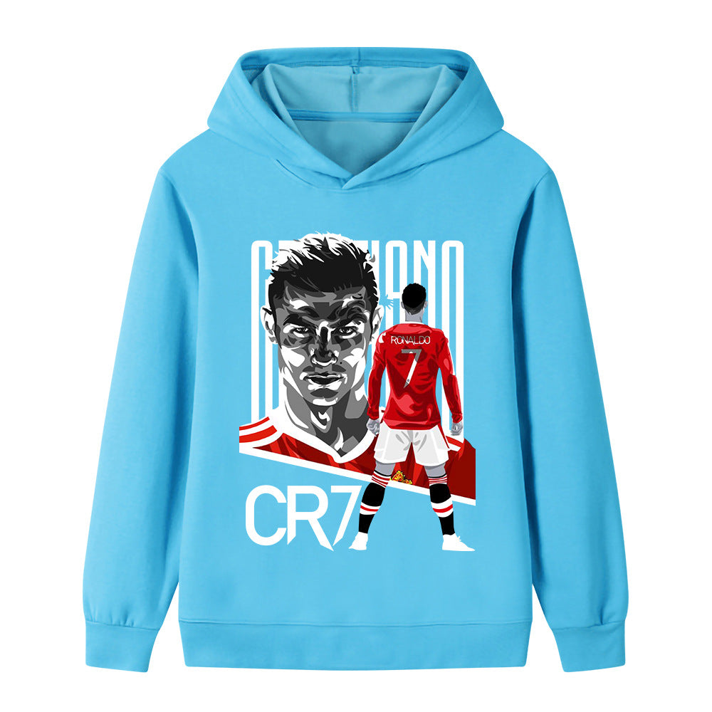Cristiano Ronaldo Fotball Hettegenser til Barn - Manchester United - Style
