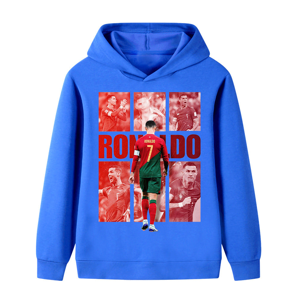 Ronaldo Fotball Hettegenser til Barn - Portugal - Style