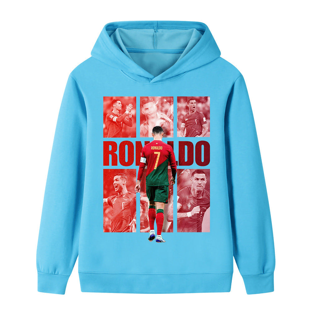 Ronaldo Fotball Hettegenser til Barn - Portugal - Style