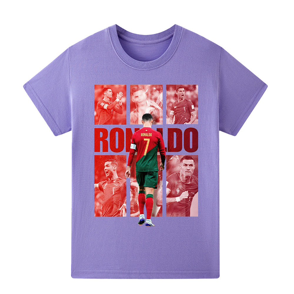 Ronaldo Fotball T-skjorte til Barn - Portugal