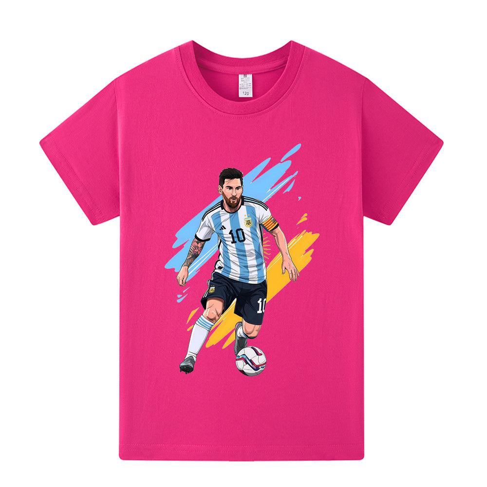 Lionel Messi Fotball T-skjorte til Barn - Argetina
