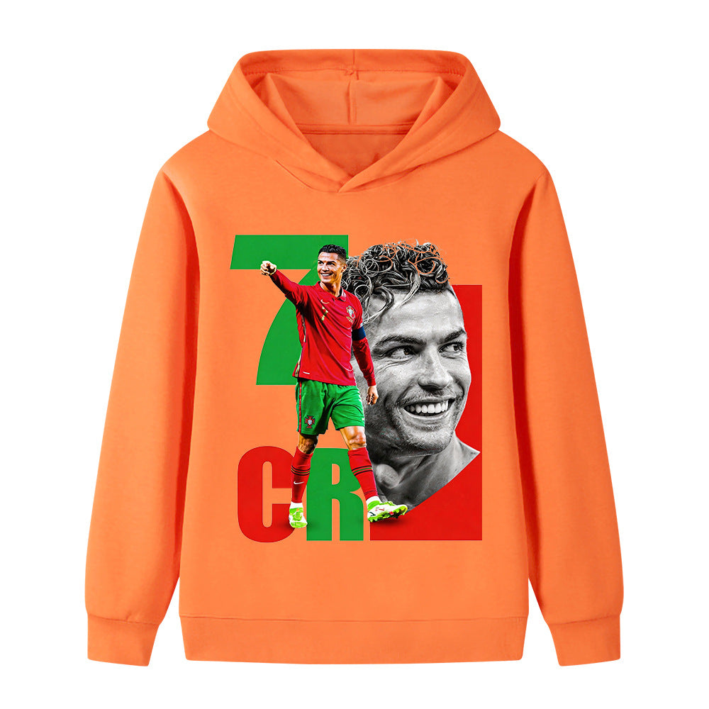 Cristiano Ronaldo Fotball Hettegenser til Barn - Portugal - Hoodie