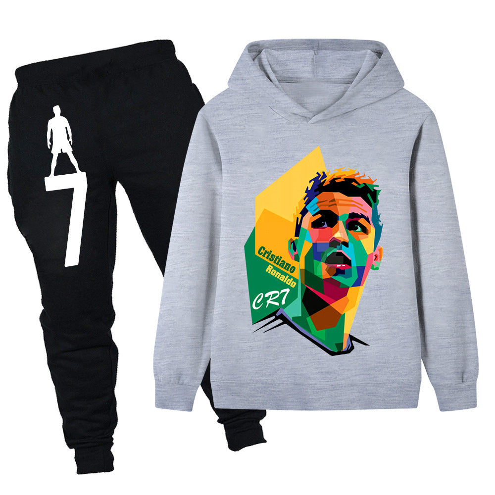 Cristiano Ronaldo Treningsdress til Barn - Mykt Materiale