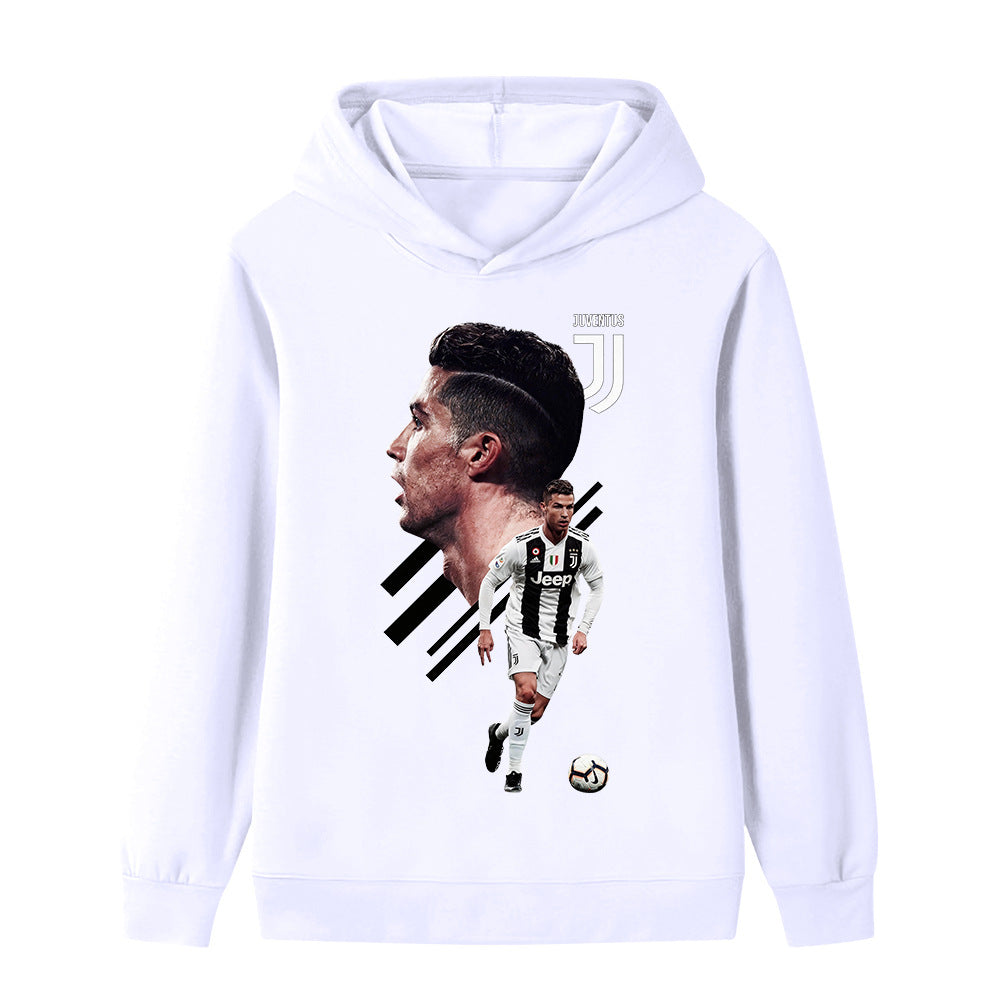 Ronaldo Fotball Hettegenser til Barn - Juventus - Hoodie