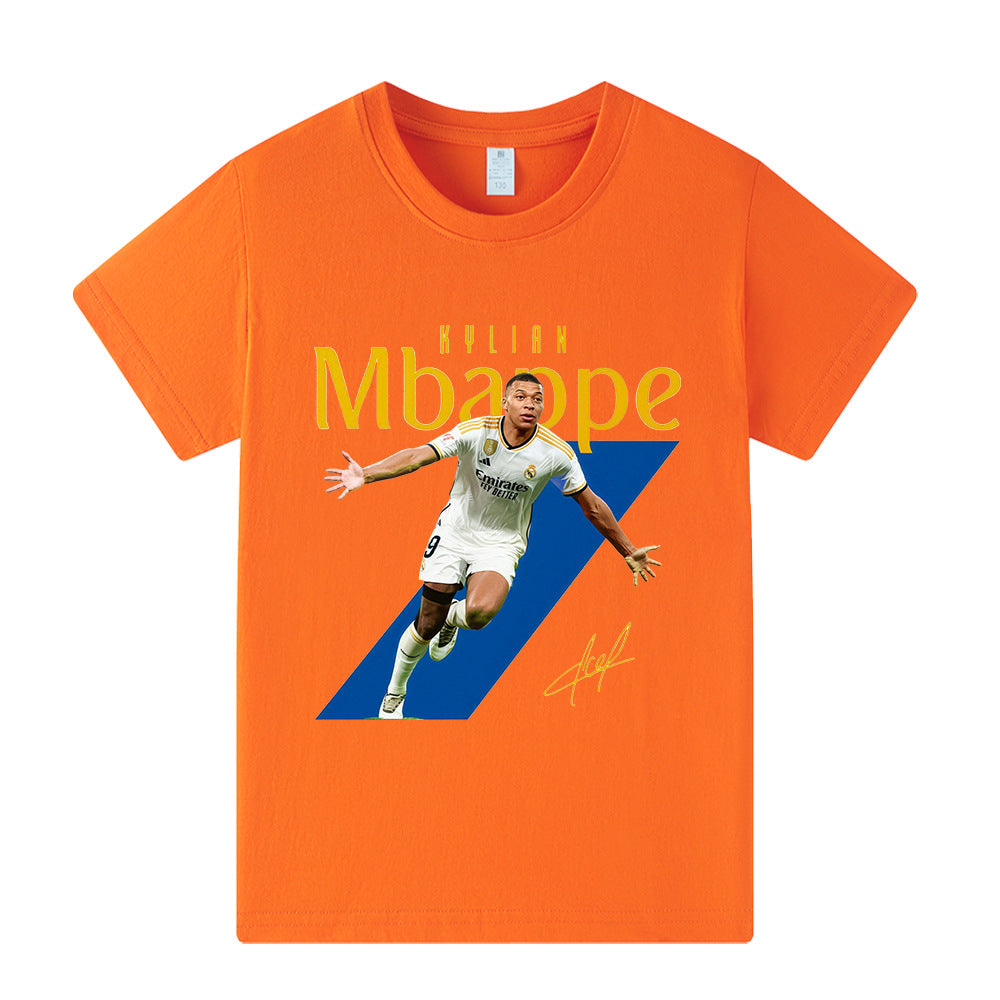 Kylian Mbappé Fotball T-skjorte til Barn