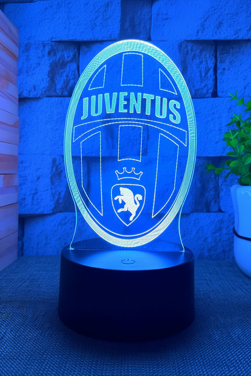 Fotball 3D Illusjon LED-Lampe - Nattlampe - Nattlampe