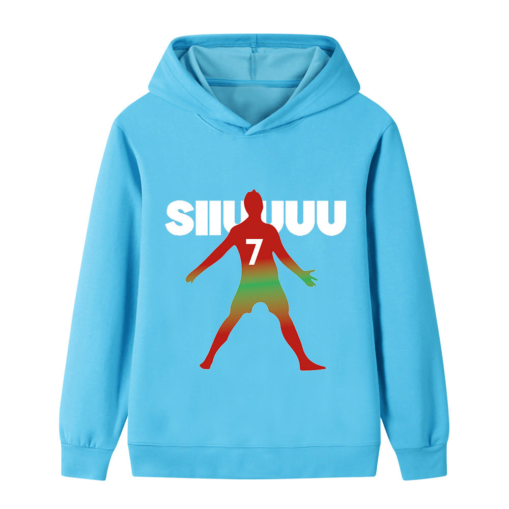 Ronaldo Fotball Hettegenser til Barn - Hoodie