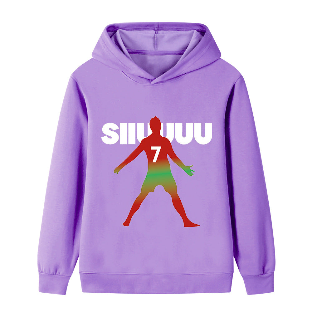 Ronaldo Fotball Hettegenser til Barn - Hoodie