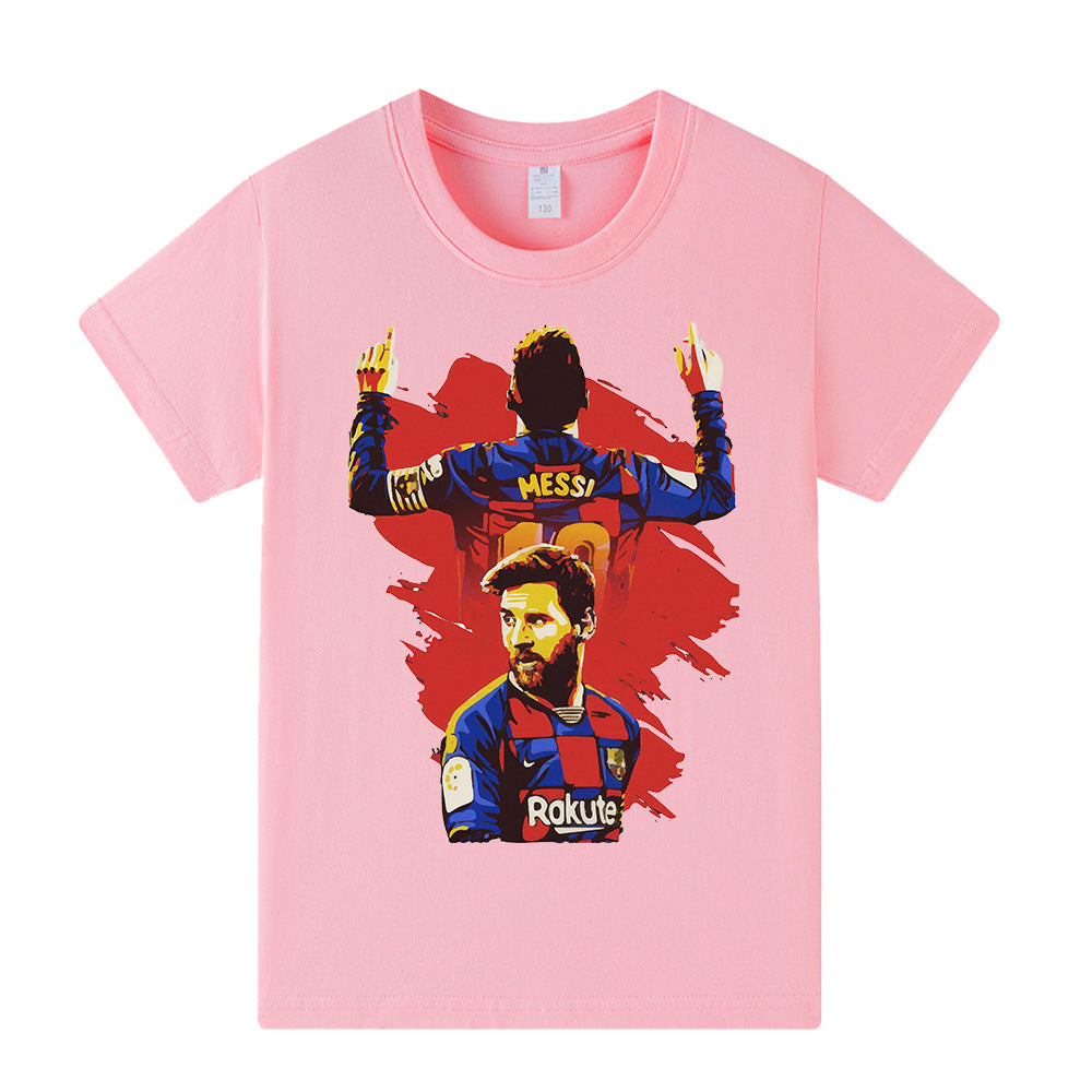 Lionel Messi Fotball T-skjorte til Barn - Barcelona