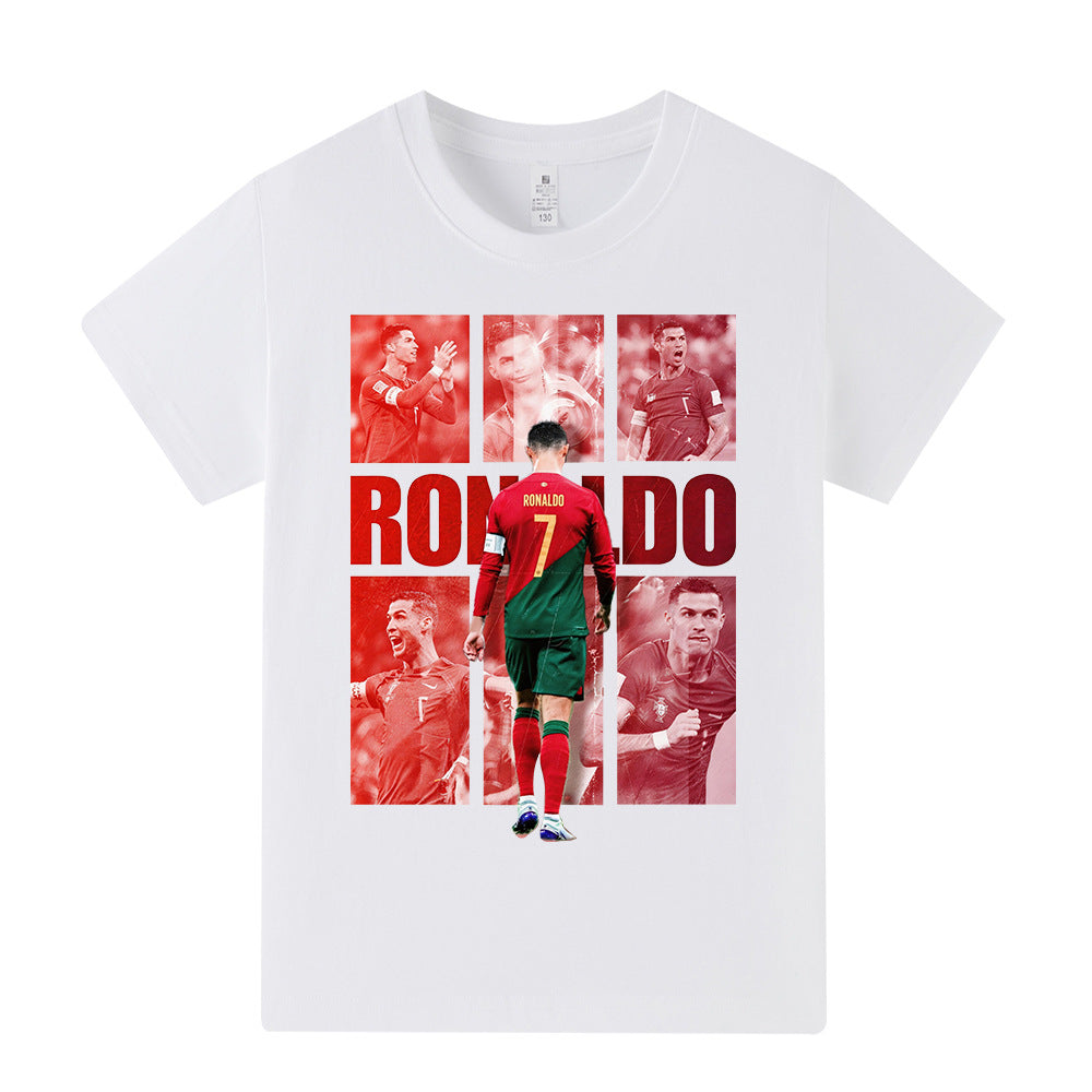 Ronaldo Fotball T-skjorte til Barn - Portugal