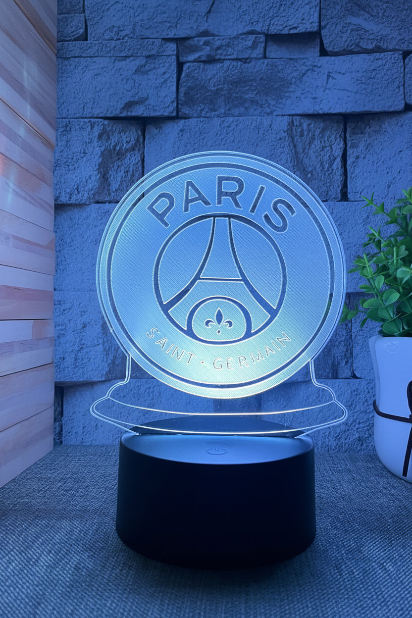 Fotball 3D Illusjon LED-Lampe - Nattlampe - Nattlampe