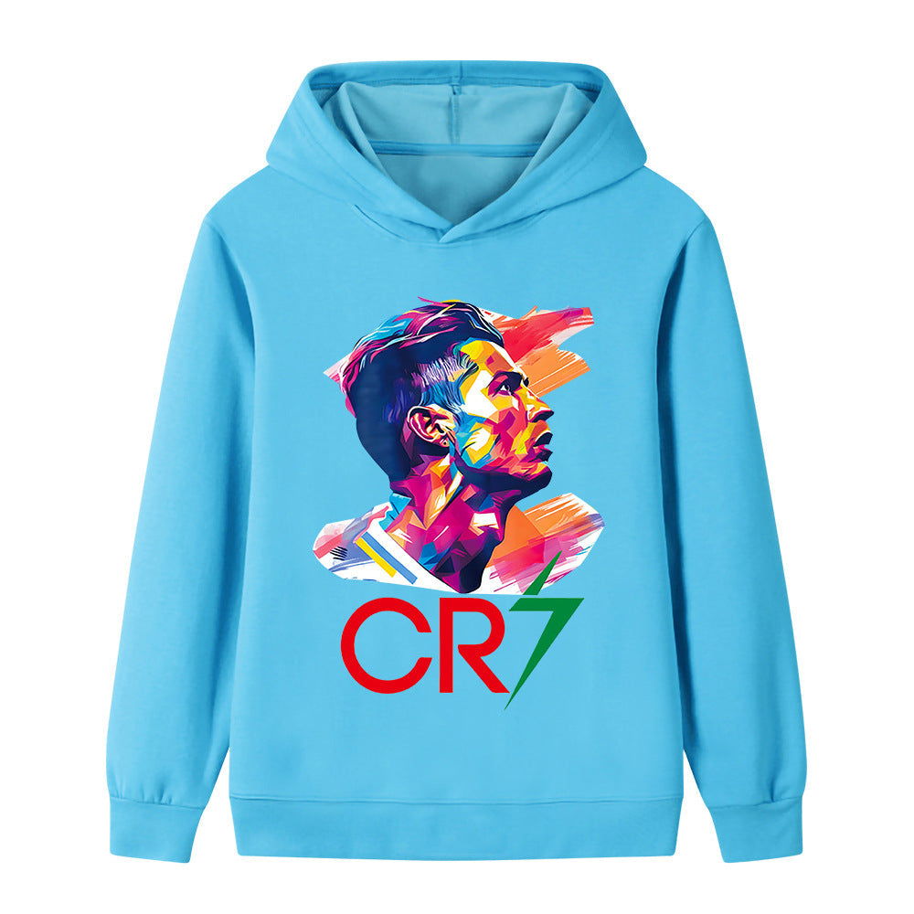Cristiano Ronaldo Fotball Hettegenser til Barn - Hoodie