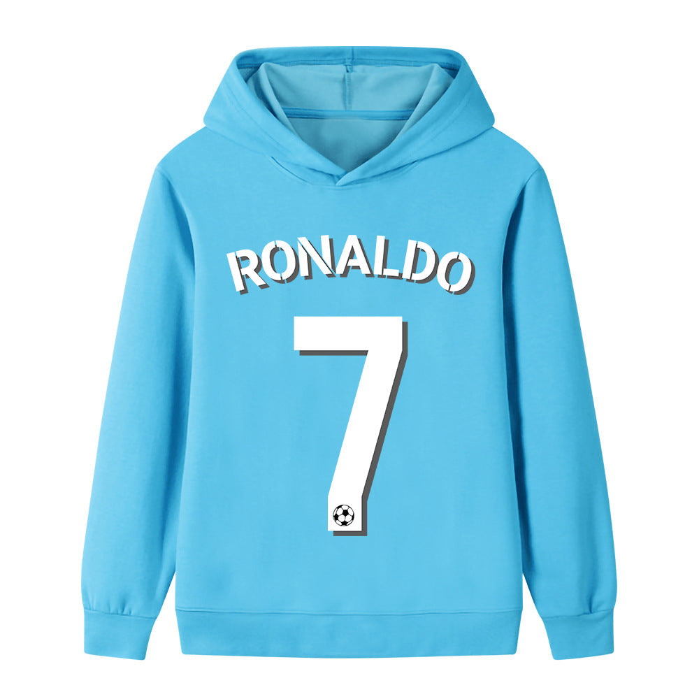 Ronaldo Fotball Hettegenser til Barn - Myk