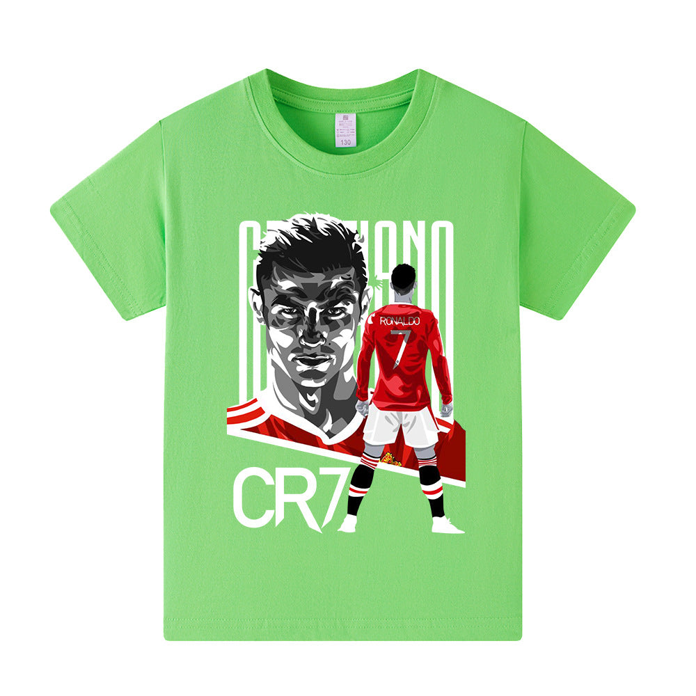 Cristiano Ronaldo Fotball T-skjorte til Barn - Manchester United