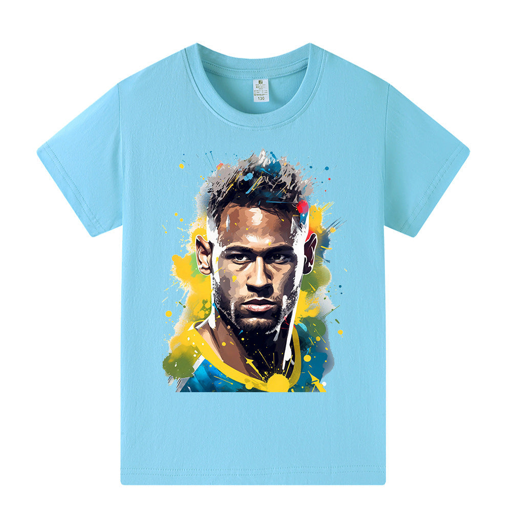 Neymar Fotball T-skjorte til Barn