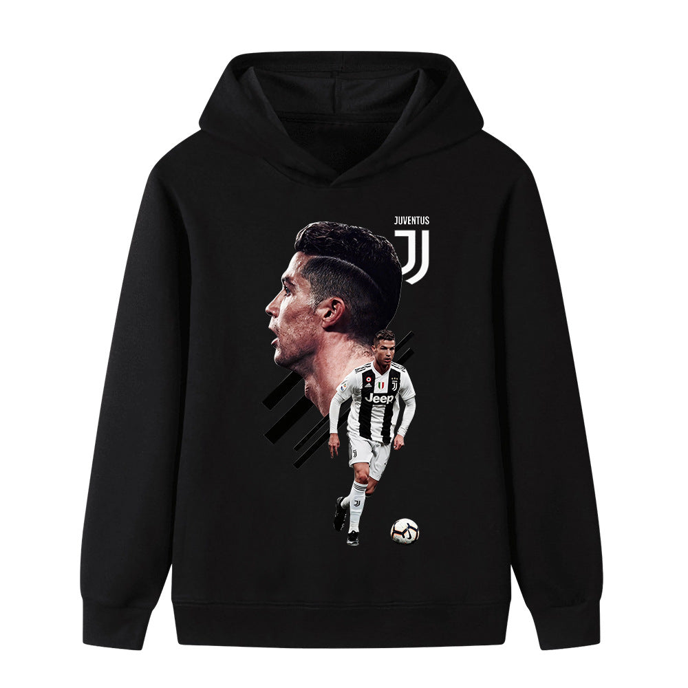 Ronaldo Fotball Hettegenser til Barn - Juventus - Hoodie