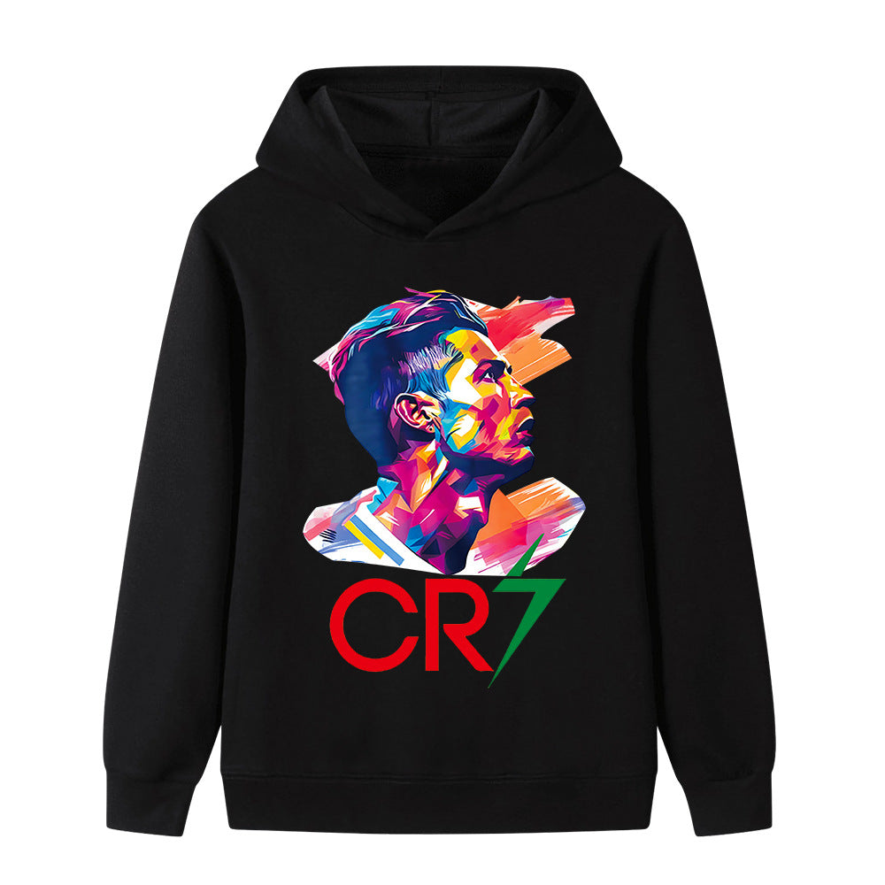 Cristiano Ronaldo Fotball Hettegenser til Barn - Hoodie