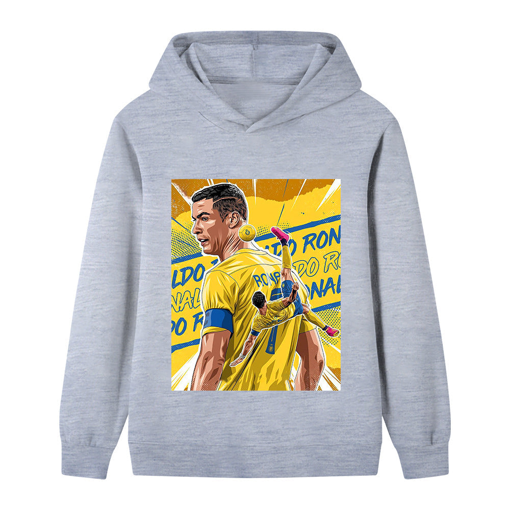 Cristiano Ronaldo Fotball Hettegenser til Barn - Al Nassr