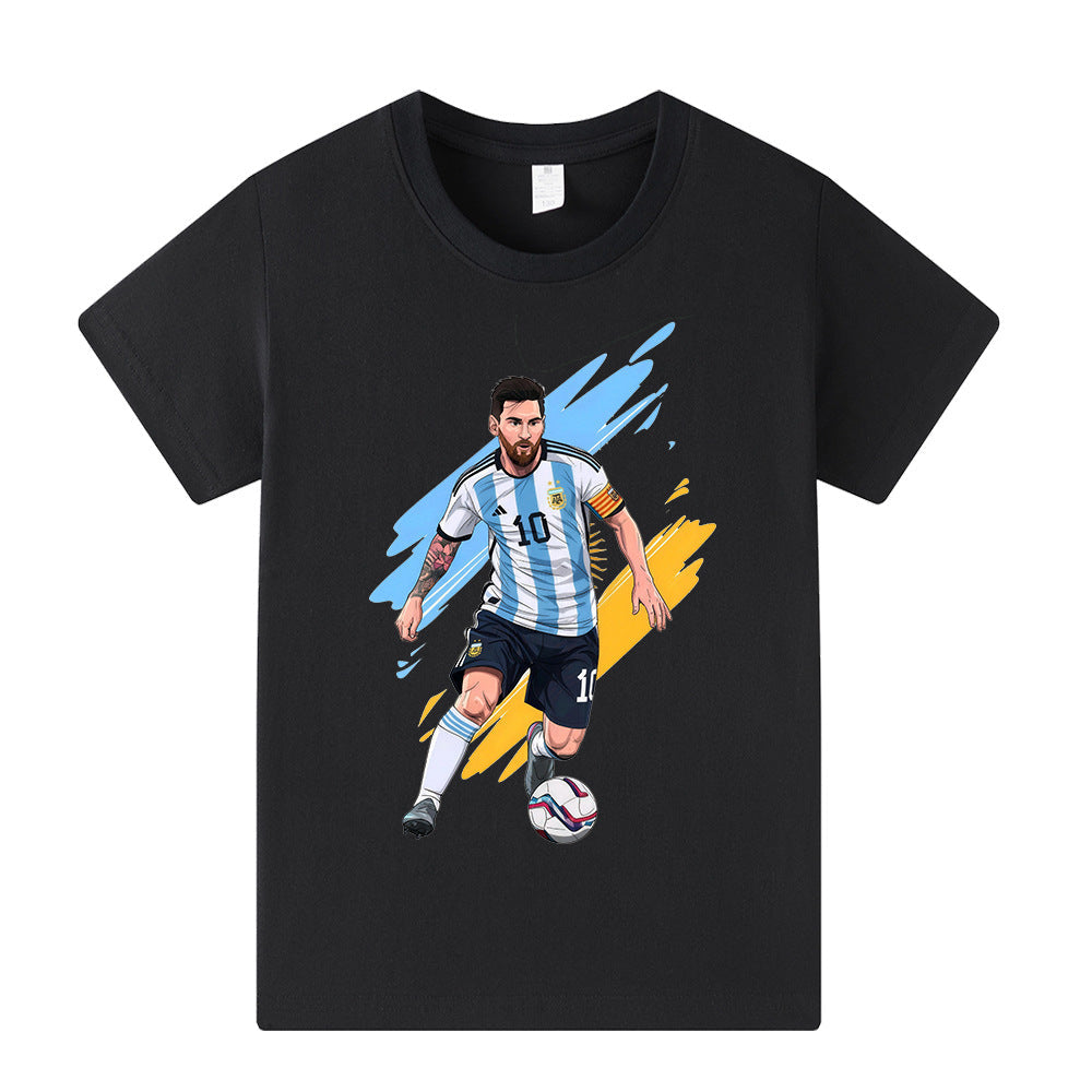 Lionel Messi Fotball T-skjorte til Barn - Argetina