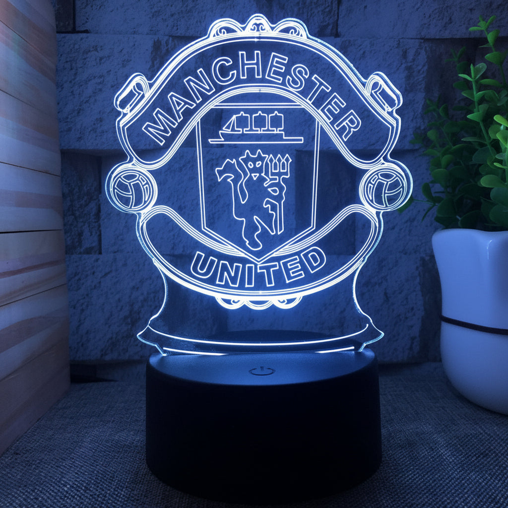 Fotball 3D Illusjon LED-Lampe - Nattlampe - Nattlampe