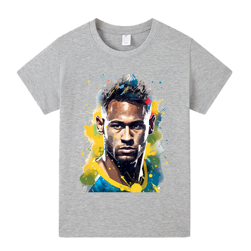 Neymar Fotball T-skjorte til Barn