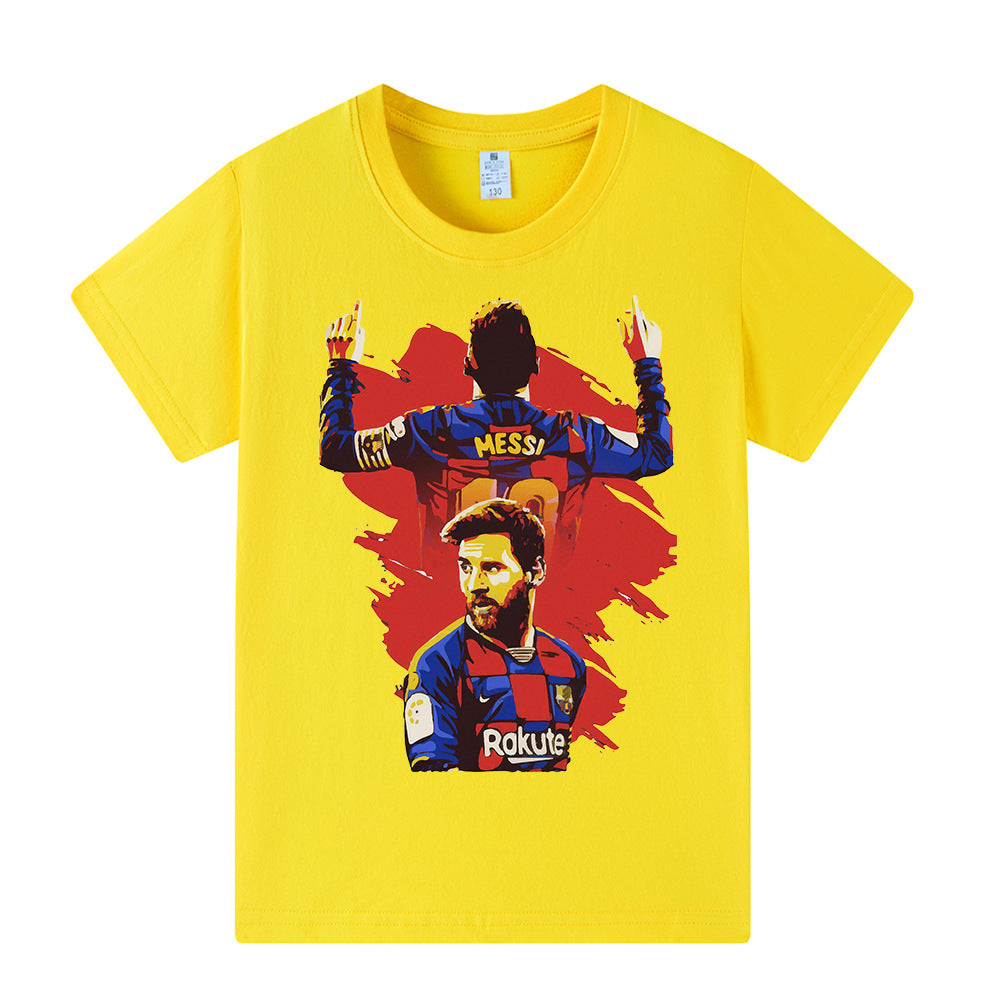 Lionel Messi Fotball T-skjorte til Barn - Barcelona