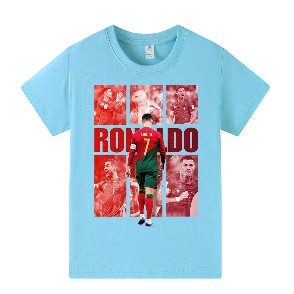 Ronaldo Fotball T-skjorte til Barn - Portugal