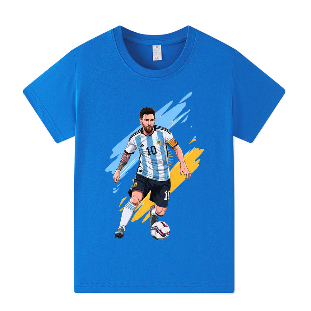 Lionel Messi Fotball T-skjorte til Barn - Argetina