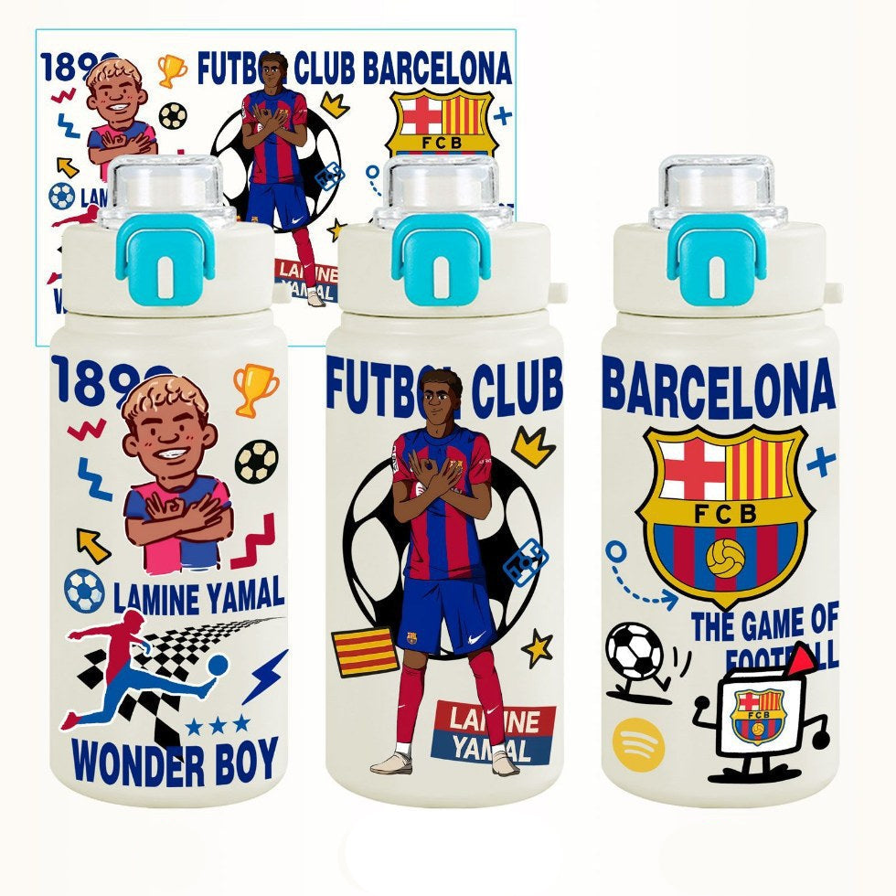 Termosflaske Lamine Yamal Barcelona - Fotball Drikkeflaske - Star