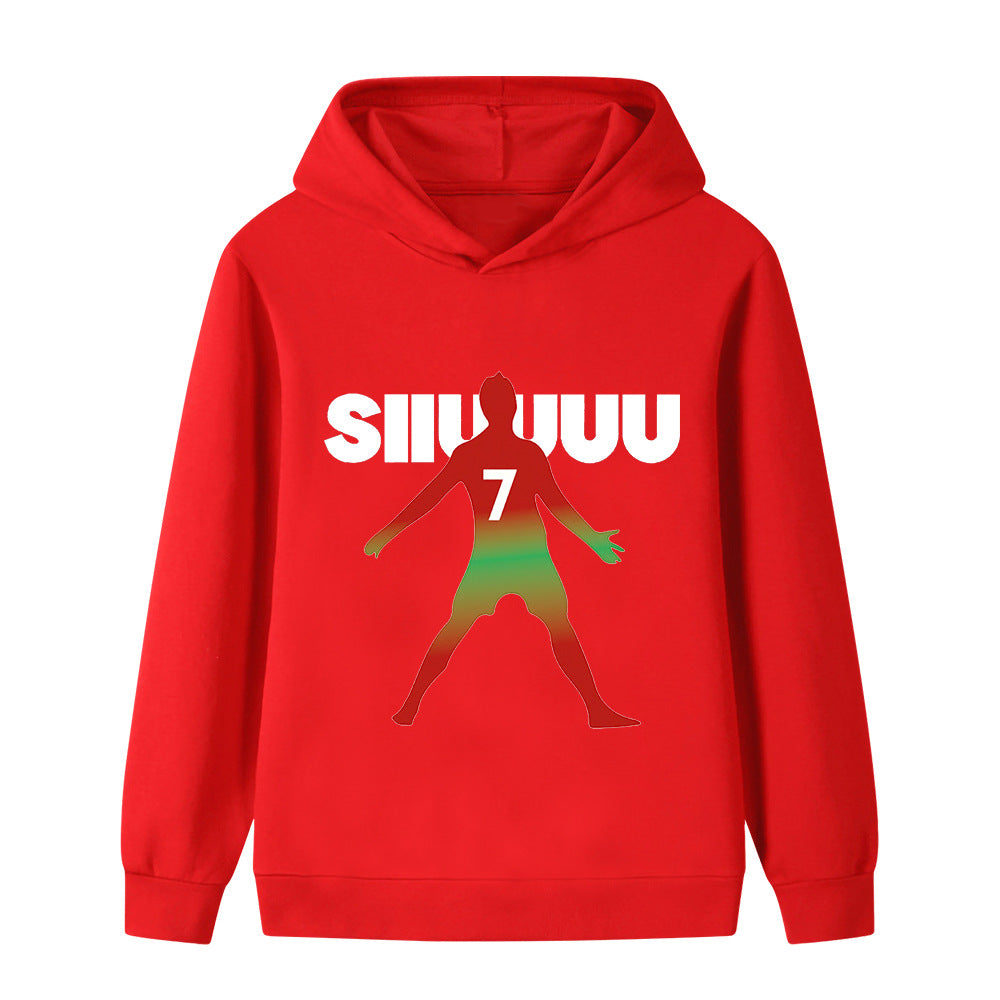 Ronaldo Fotball Hettegenser til Barn - Hoodie