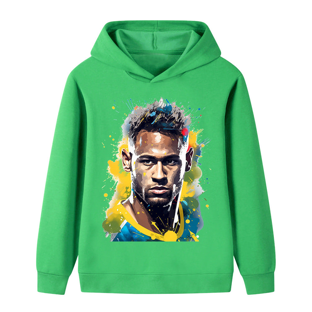Neymar Fotball Hettegenser til Barn
