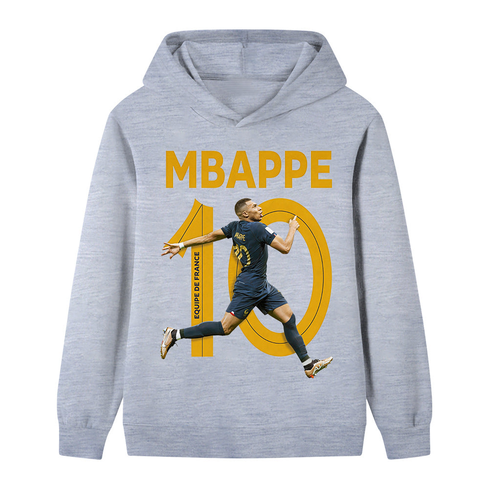 Kylian Mbappé Fotball Hettegenser til Barn