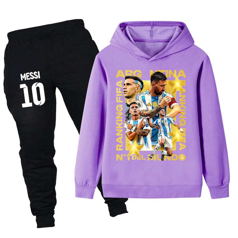 Lionel Messi Treningsdress til Barn - Argentina - Tracksuit
