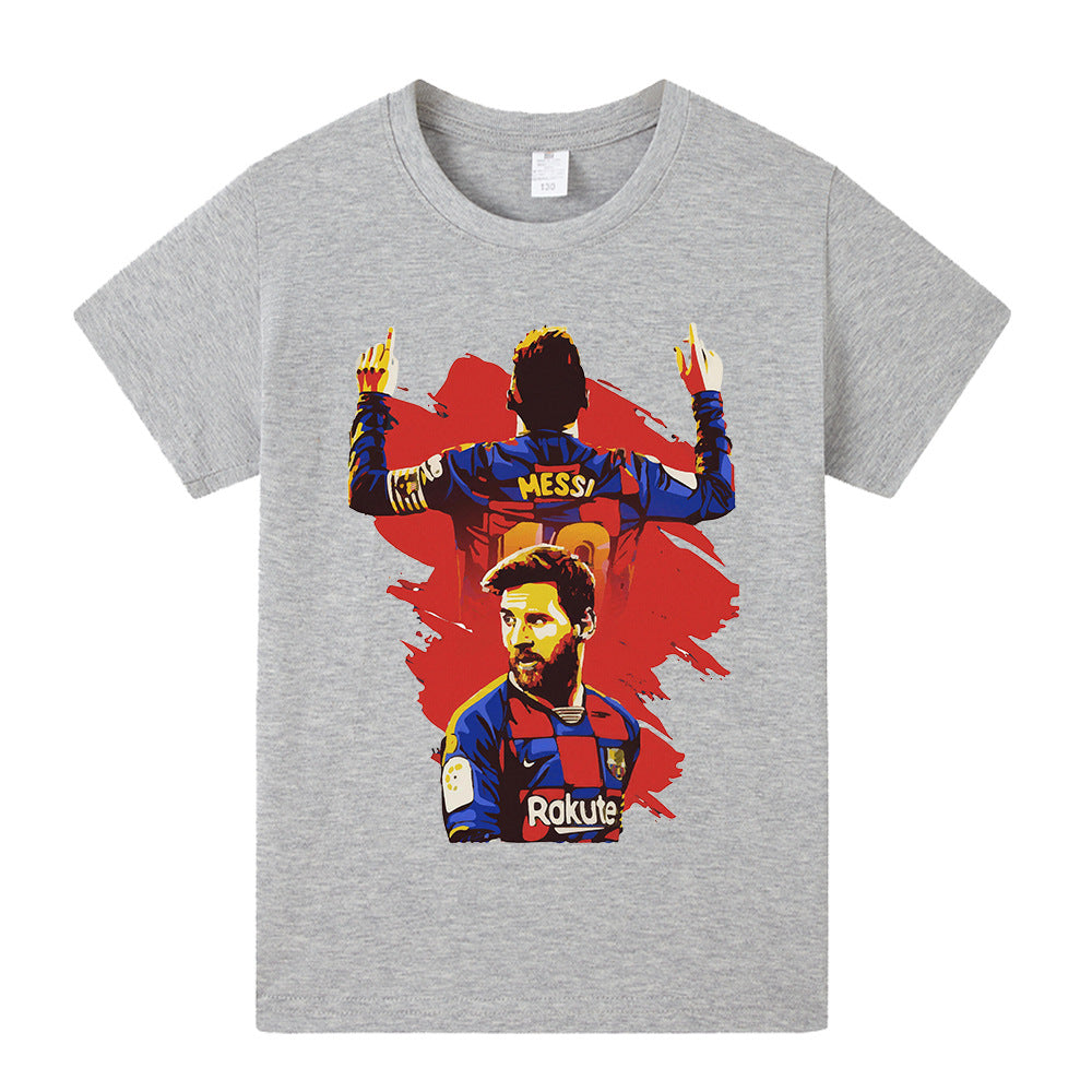 Lionel Messi Fotball T-skjorte til Barn - Barcelona