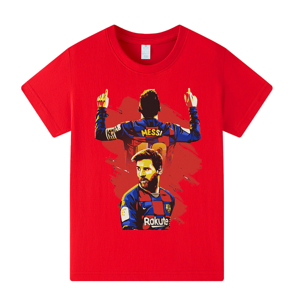 Lionel Messi Fotball T-skjorte til Barn - Barcelona