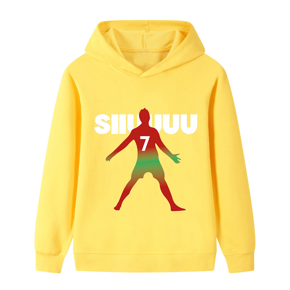 Ronaldo Fotball Hettegenser til Barn - Hoodie