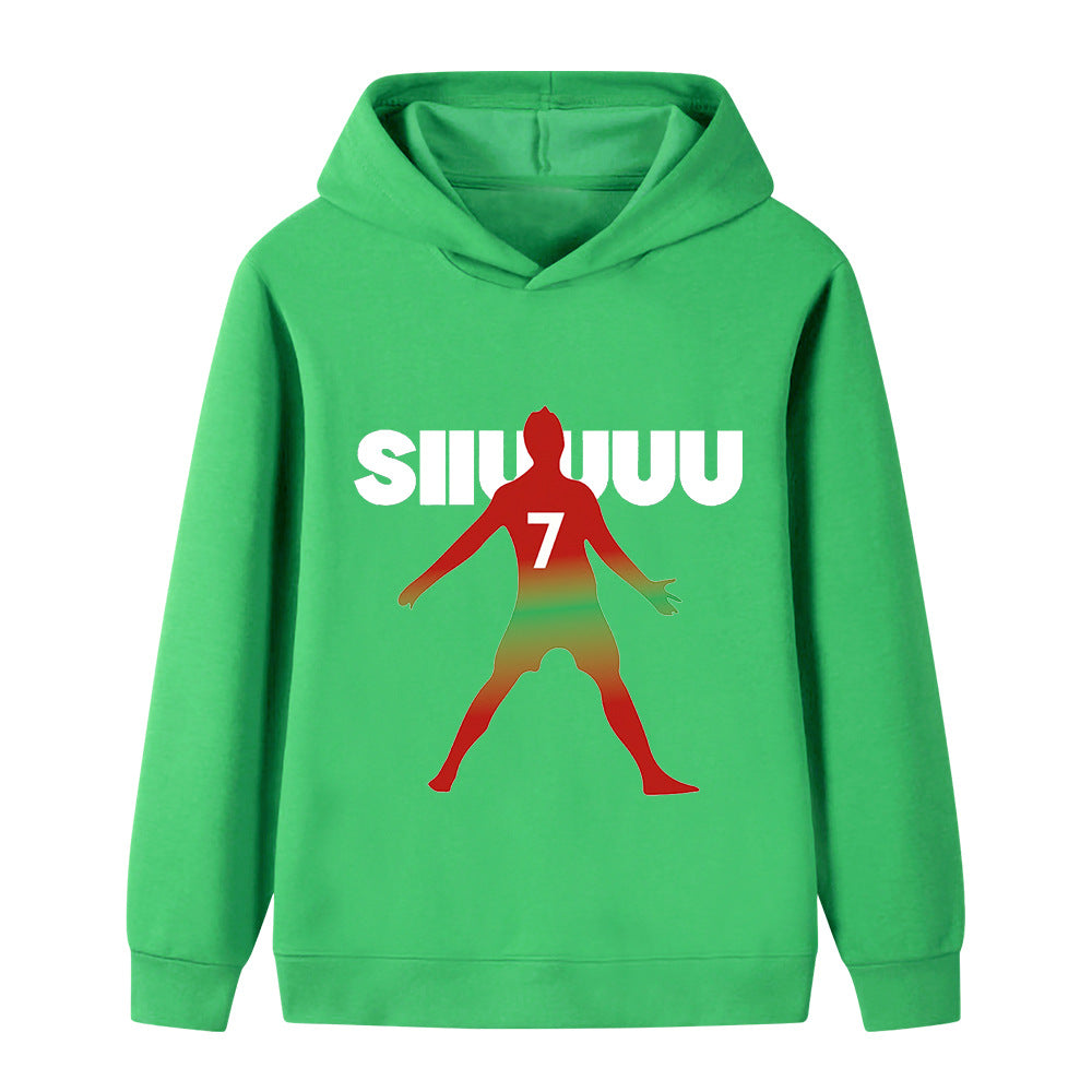 Ronaldo Fotball Hettegenser til Barn - Hoodie