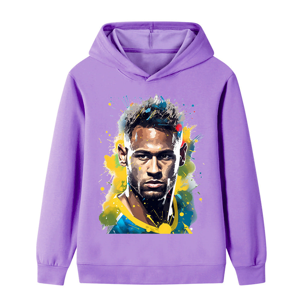 Neymar Fotball Hettegenser til Barn