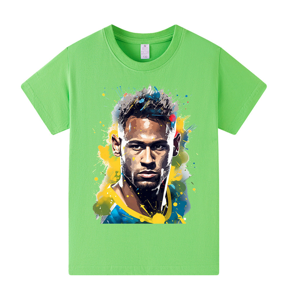 Neymar Fotball T-skjorte til Barn