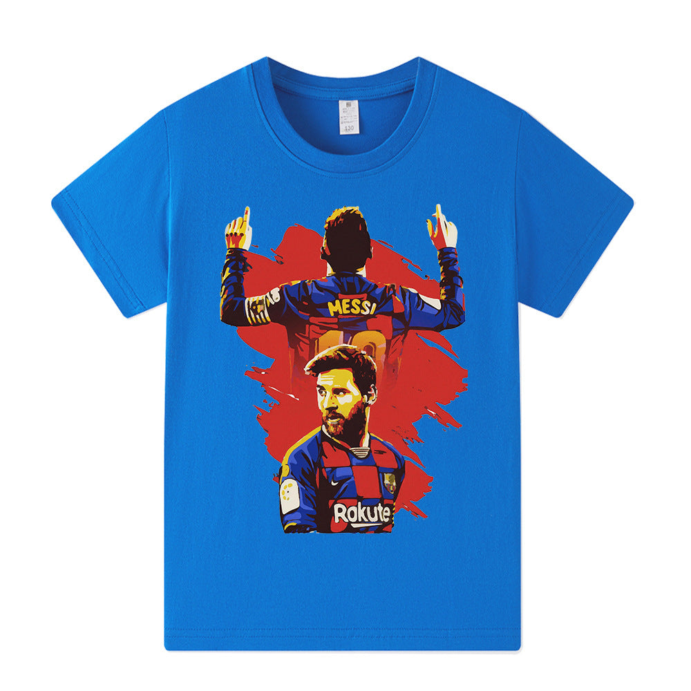 Lionel Messi Fotball T-skjorte til Barn - Barcelona