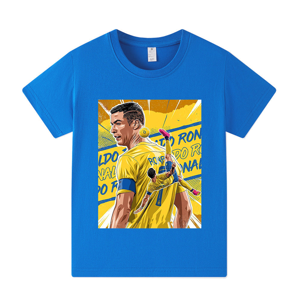 Cristiano Ronaldo Fotball T-skjorte til Barn - Al Nassr