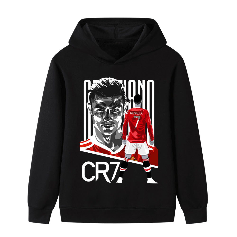 Cristiano Ronaldo Fotball Hettegenser til Barn - Manchester United - Style