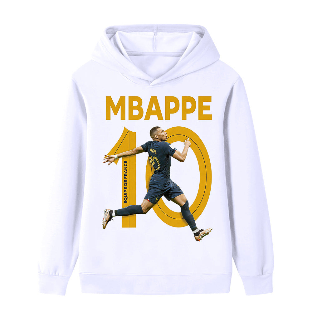 Kylian Mbappé Fotball Hettegenser til Barn