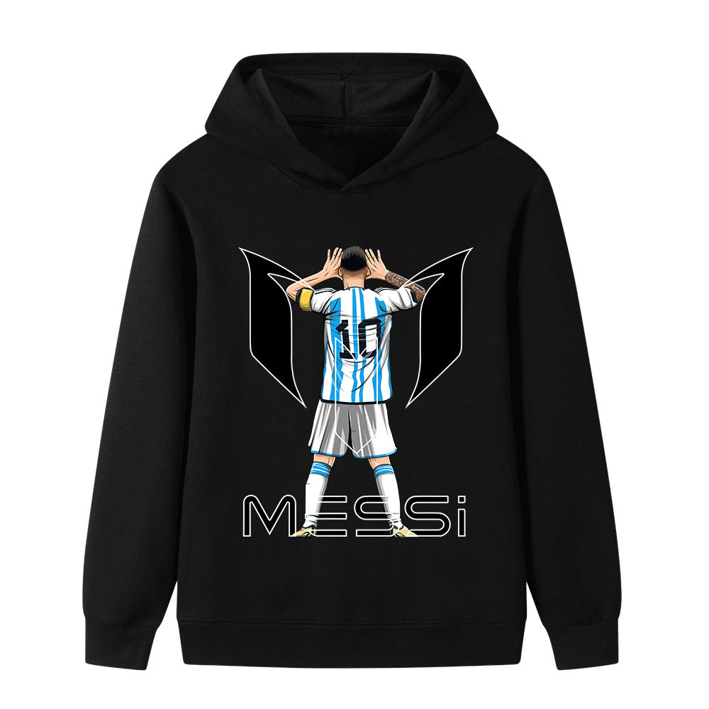 Lionel Messi Fotball Hettegenser til Barn - Hoodie