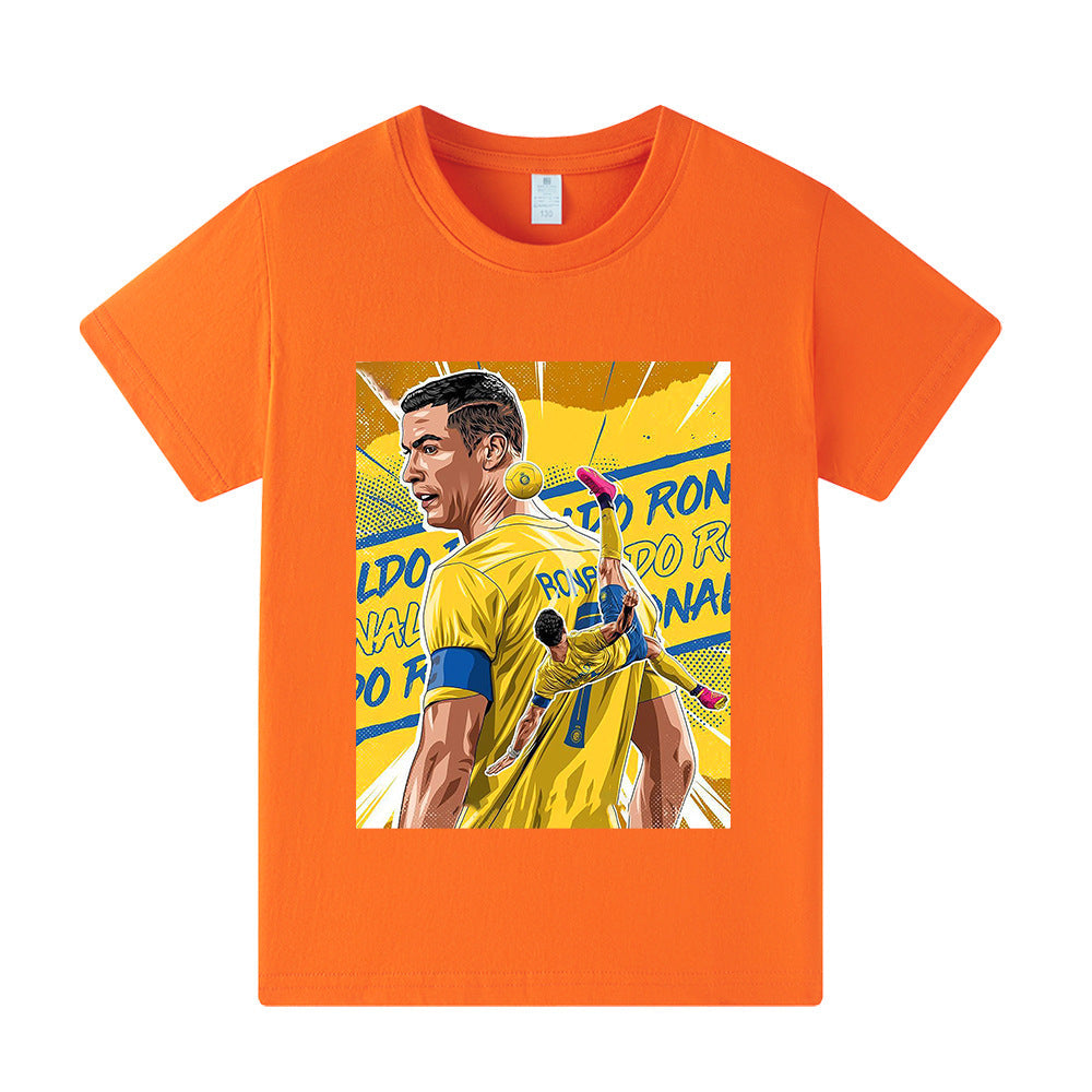 Cristiano Ronaldo Fotball T-skjorte til Barn - Al Nassr