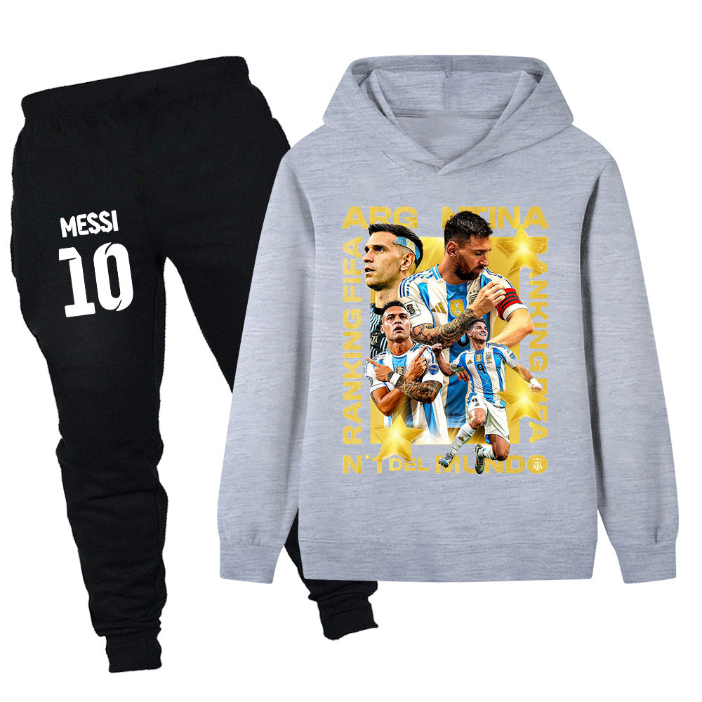 Lionel Messi Treningsdress til Barn - Argentina - Tracksuit