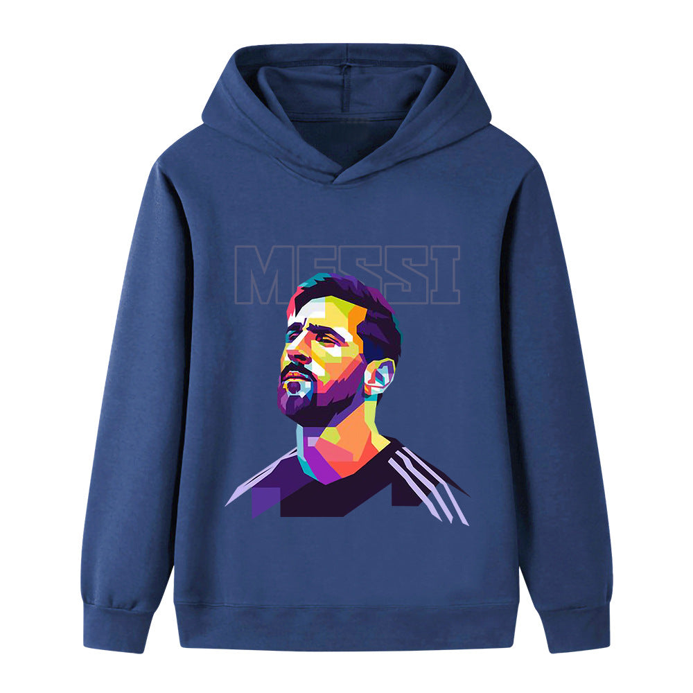 Messi Fotball Hettegenser til Barn - Hoodie