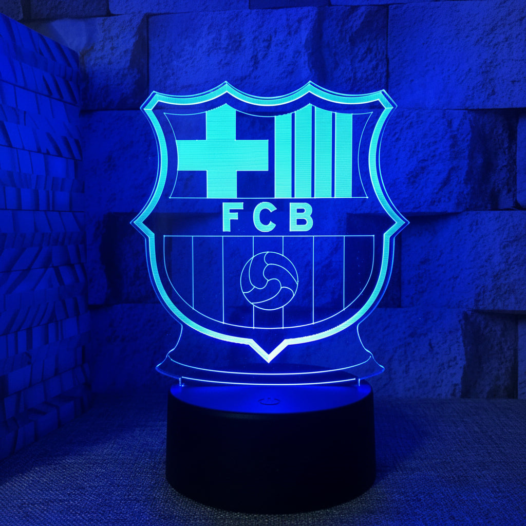 Fotball 3D Illusjon LED-Lampe - Nattlampe - Nattlampe
