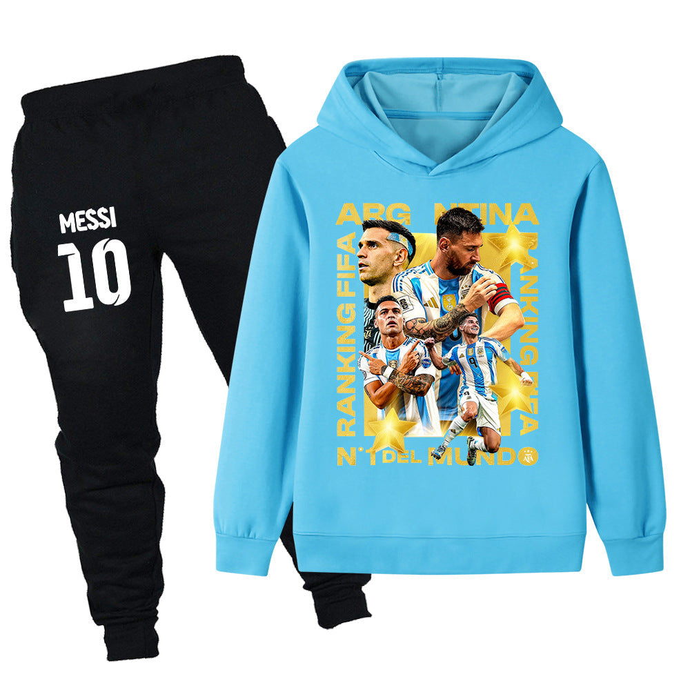 Lionel Messi Treningsdress til Barn - Argentina - Tracksuit